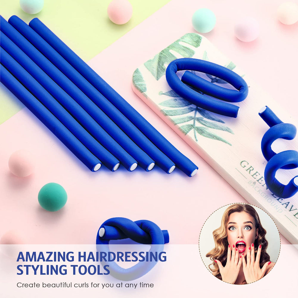 Syhood no-heat curling set allows curl creation without heat damage.