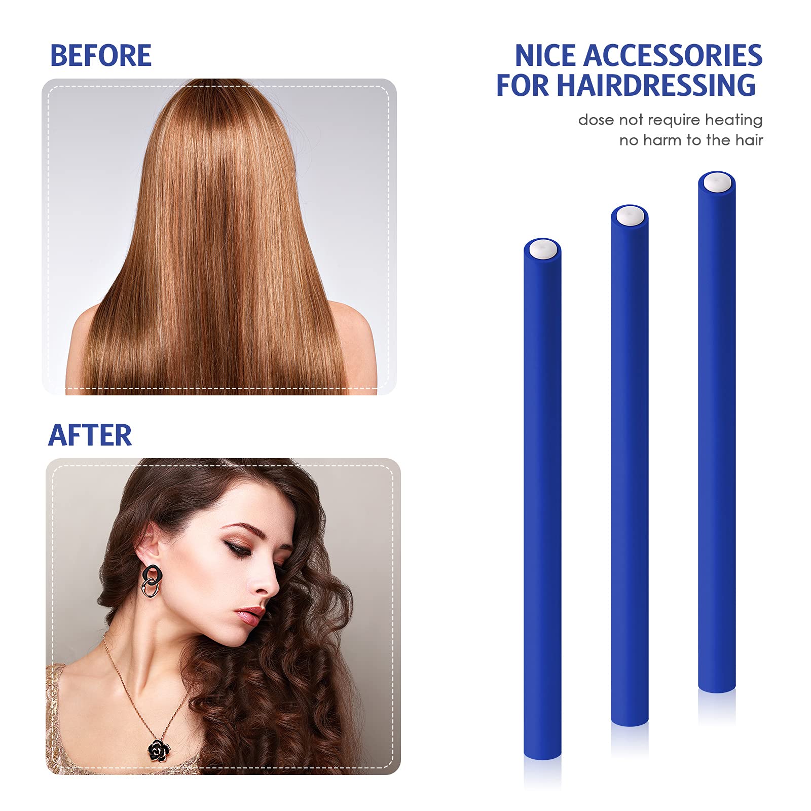 Syhood rat-tail comb for easy sectioning and detailed curling.