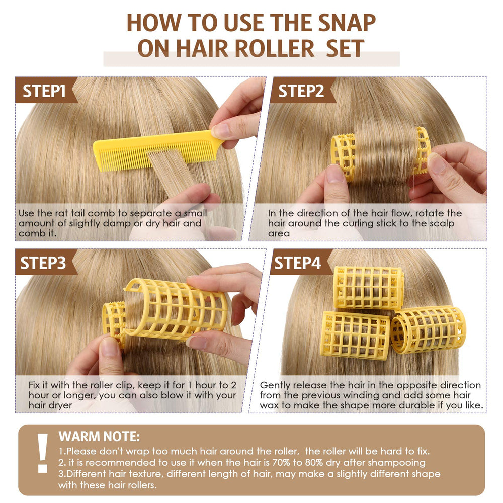 Syhood rat-tail comb used for precise parting during curling setup.