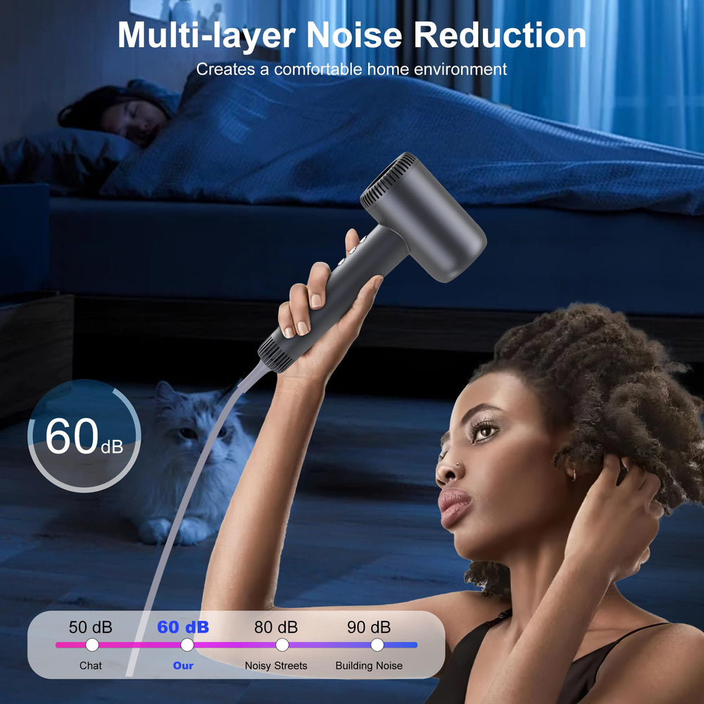 Syvekk magnetic diffuser nozzle enhances voluminous curls for natural texture