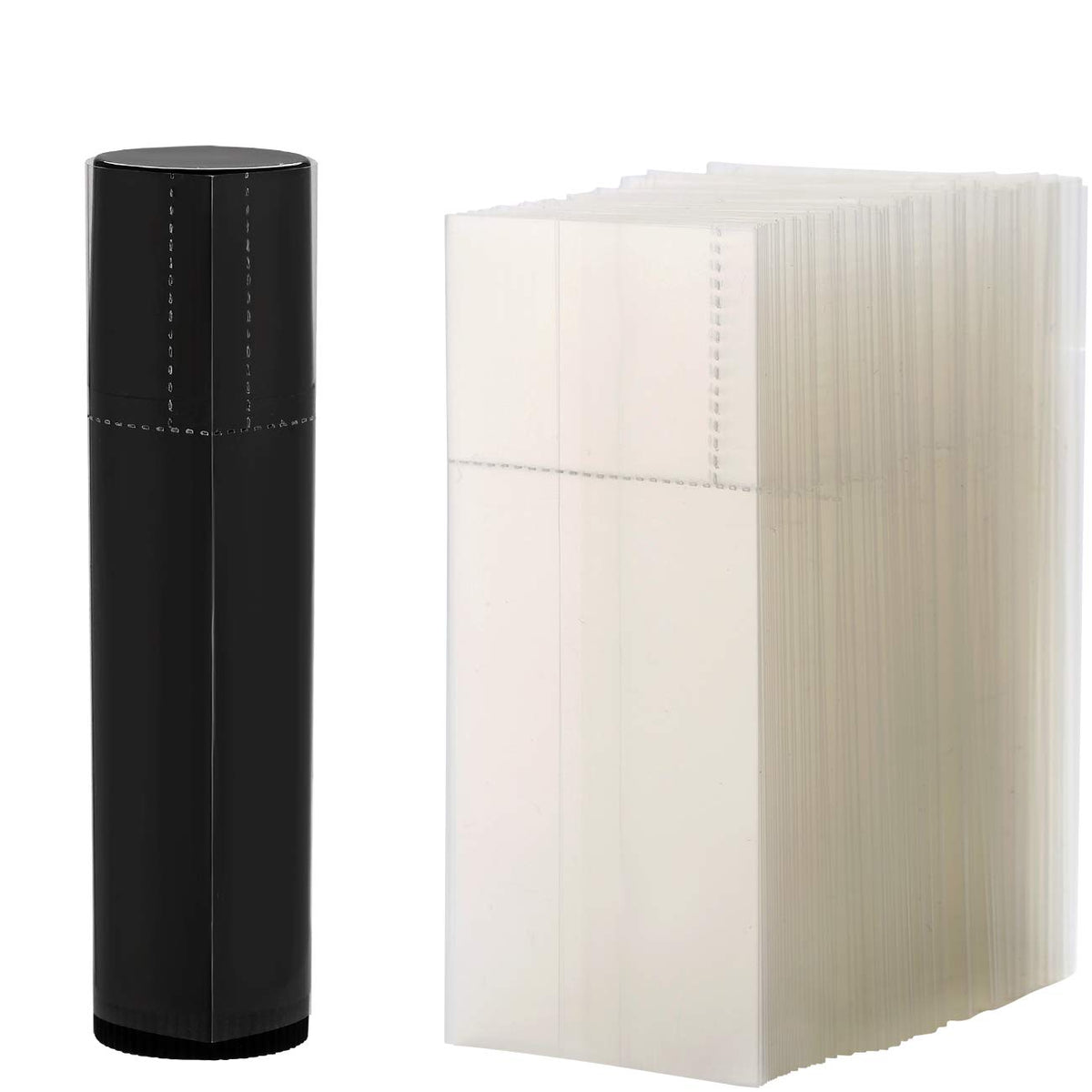 SZCJMYKJ shrink wrap application around lip balm tubes enhances a professional, tamper-evident presentation.