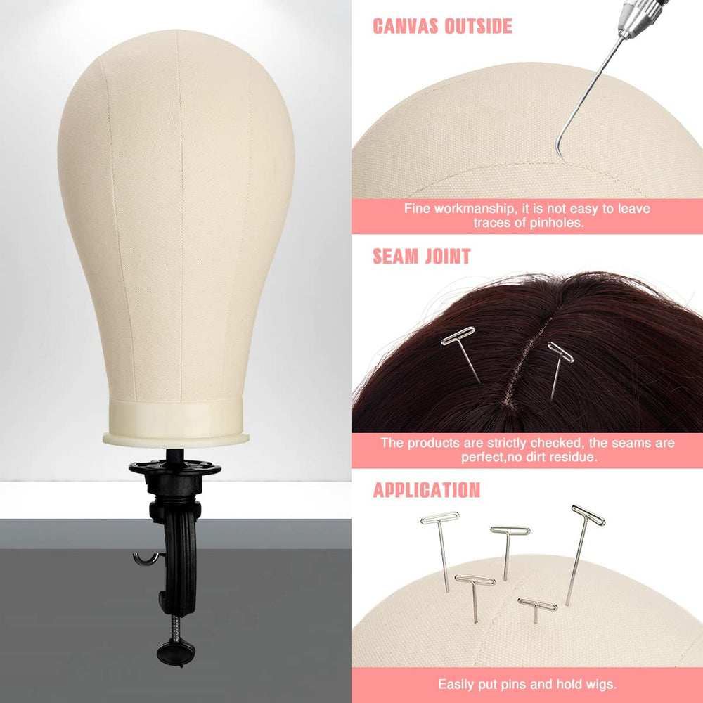 SZCY wig caps pack included keeps wig styling tidy.