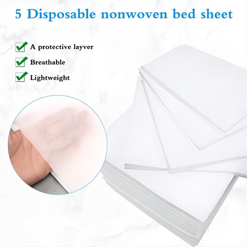 SZHZTEL one-time-use sheets simplify cleanup and save time between clients.