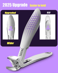 SZQHT built-in nail catcher keeps clipping mess contained