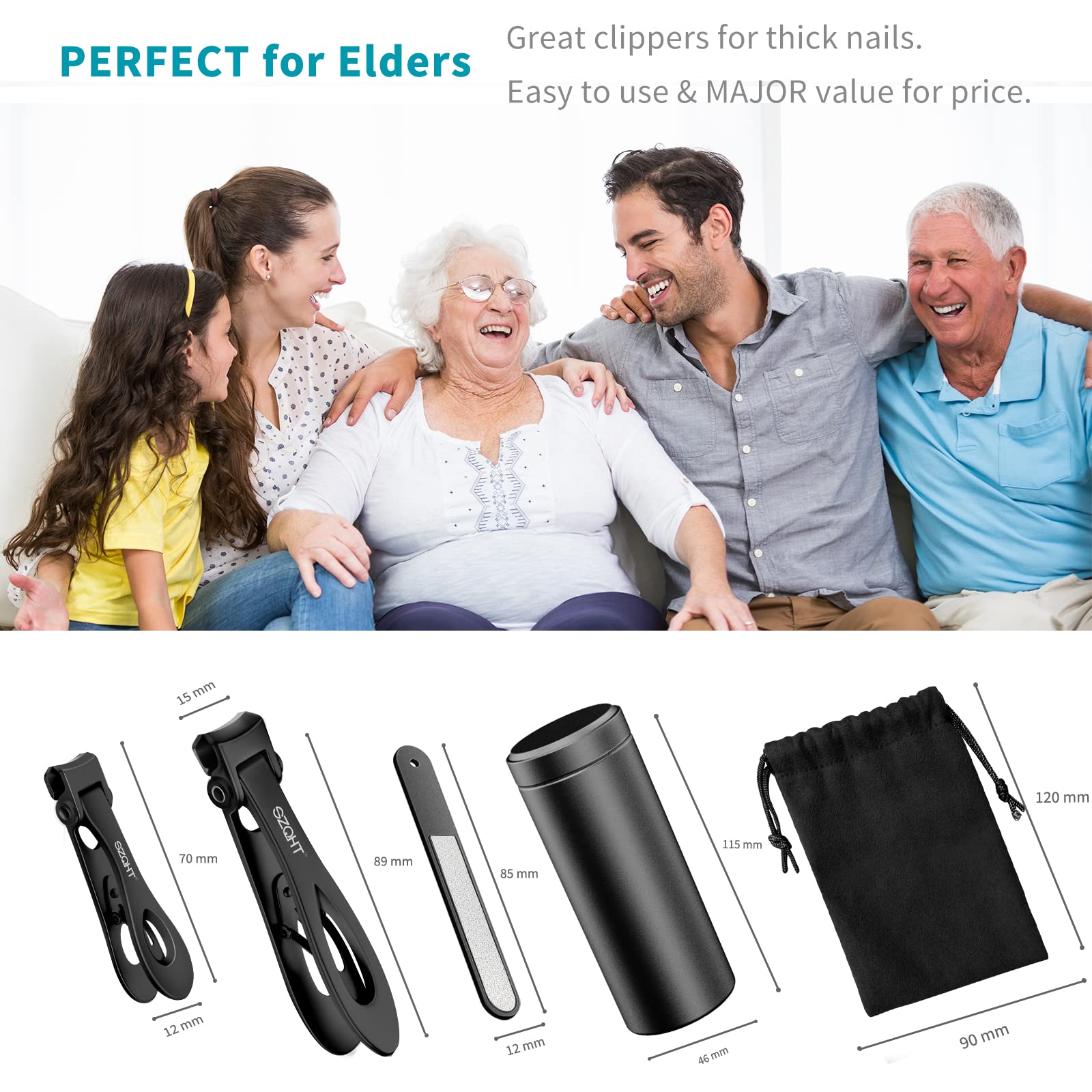 SZQHT manicure pedicure kit accessory for home grooming