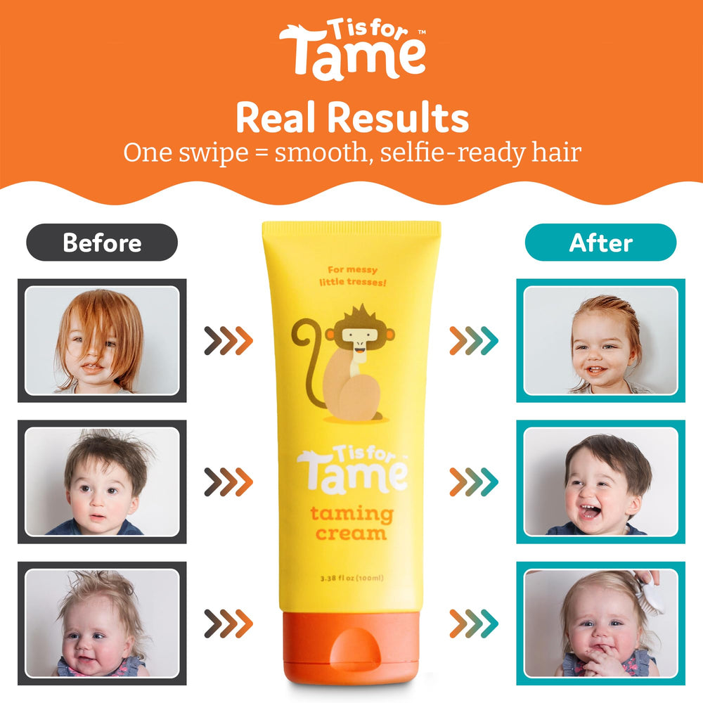 T is for Tame mom-tested safety logo highlights kid-friendly formula