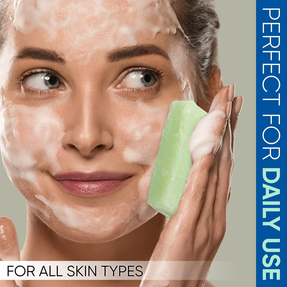 T.TAIO Esponjabon Aloe Vera closeup highlighting soothing moisturization for skin.
