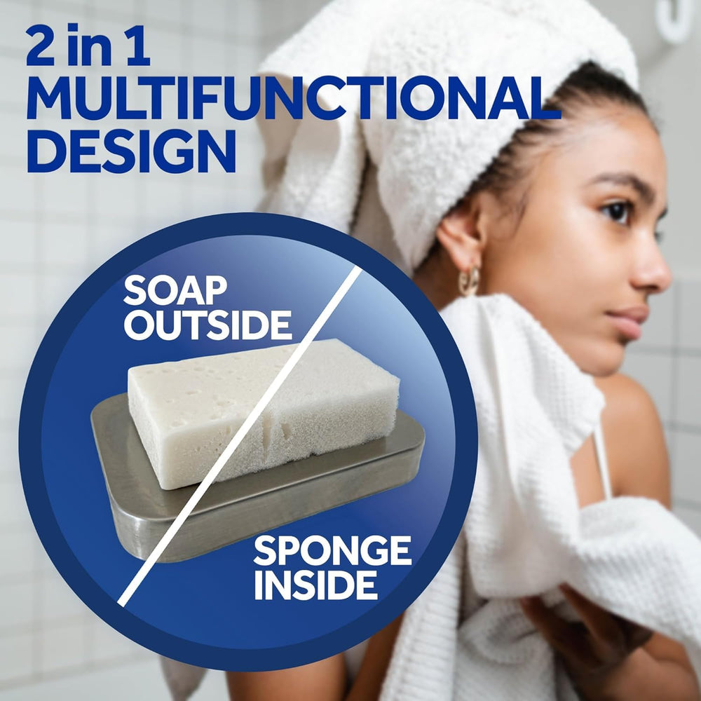 T.TAIO Mother of Pearl sponge for face-care and body exfoliation.