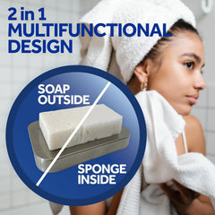 T.TAIO Mother of Pearl sponge for face-care and body exfoliation.