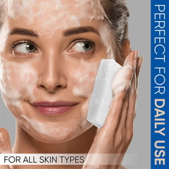 T.TAIO Mother of Pearl sponge reveals nacre texture for brighter-looking skin.