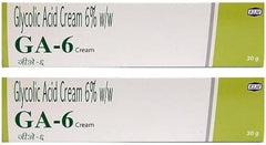 Ta-Ta GA-6 cream pack image showing two tubes for home use and brightening potential