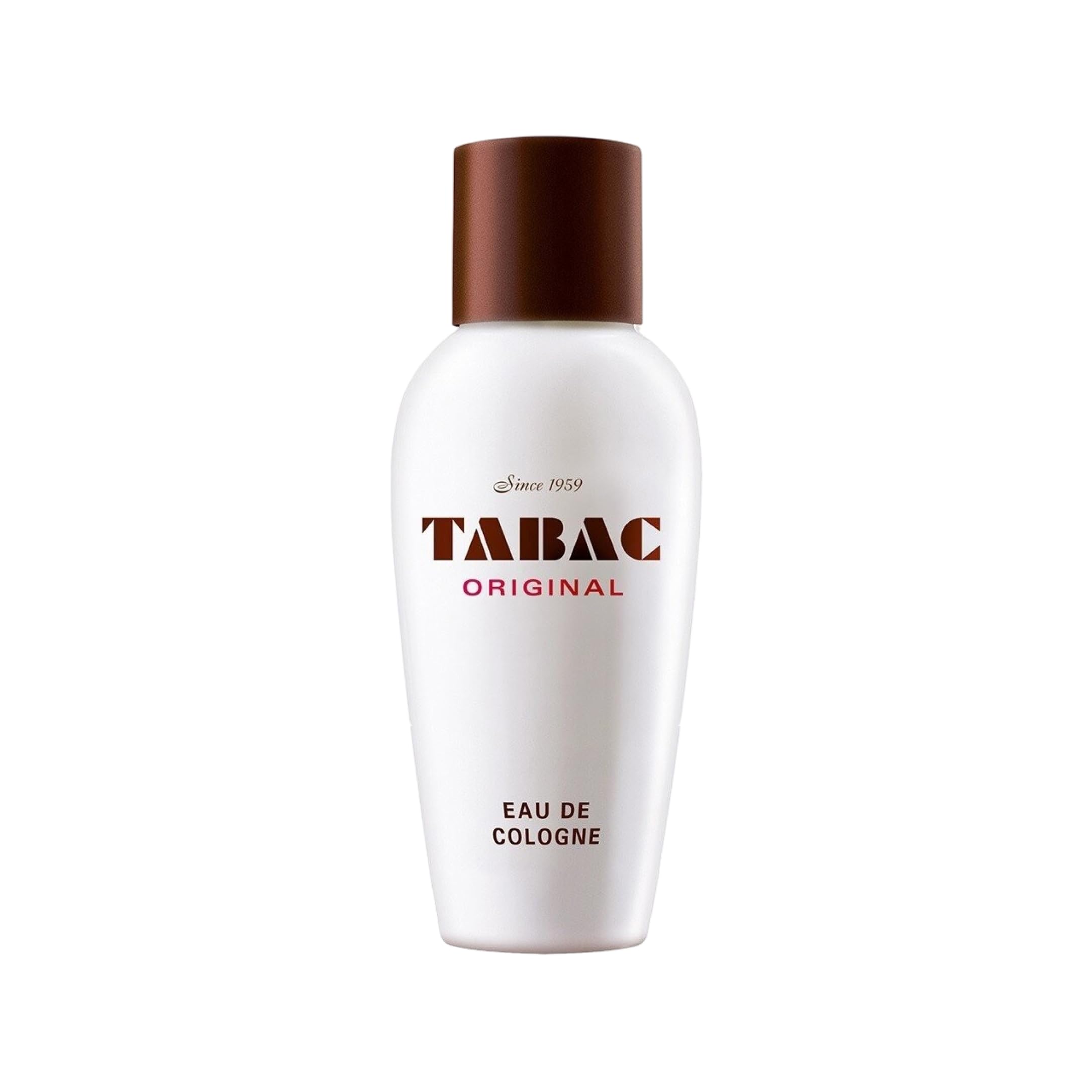 Tabac Original bottle front on wood surface for everyday confidence