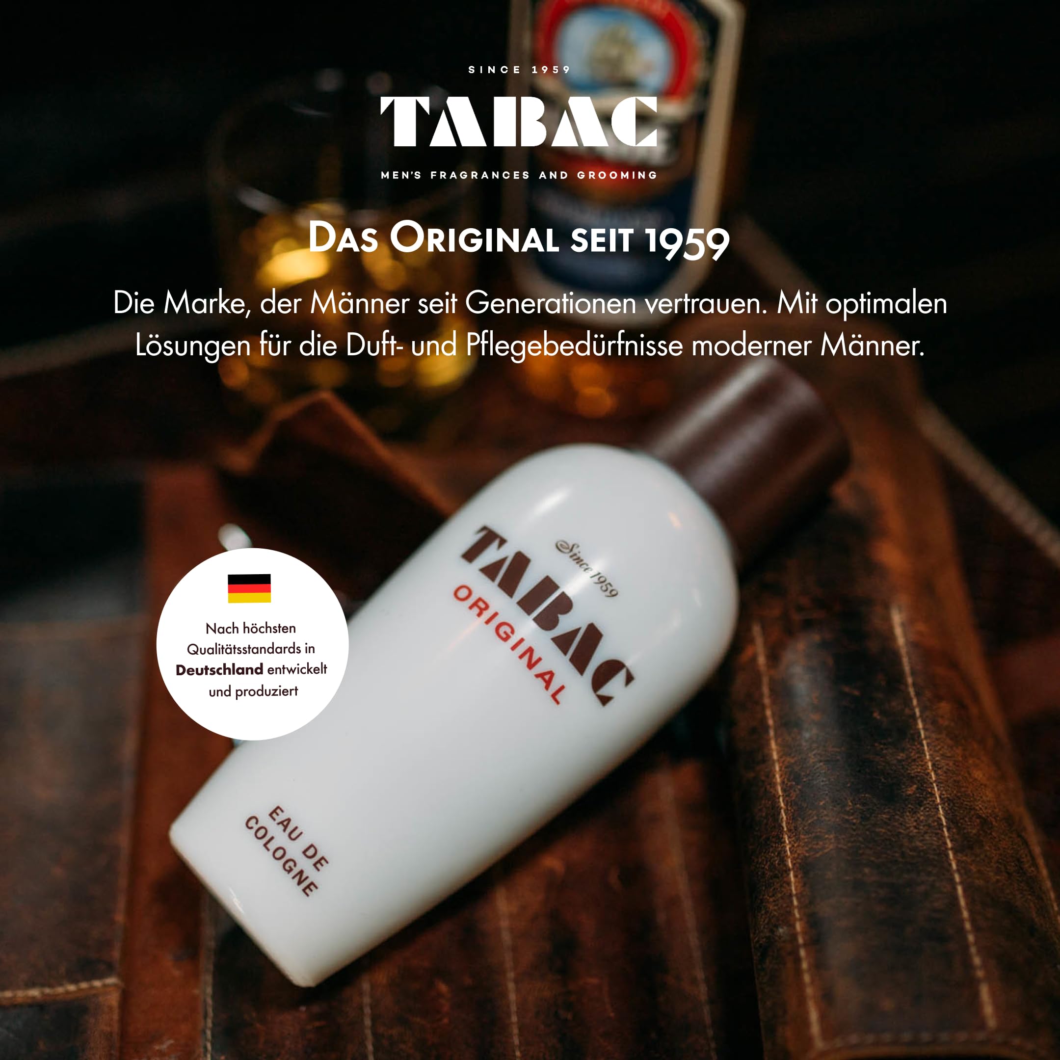 Tabac Original gift packaging open for gifting and display