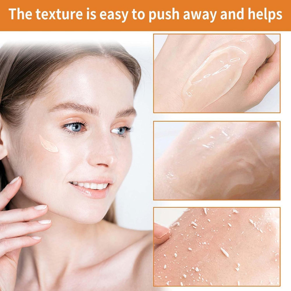 TABOUNTS Orange Exfoliating Gel ready for travel and daily routines.