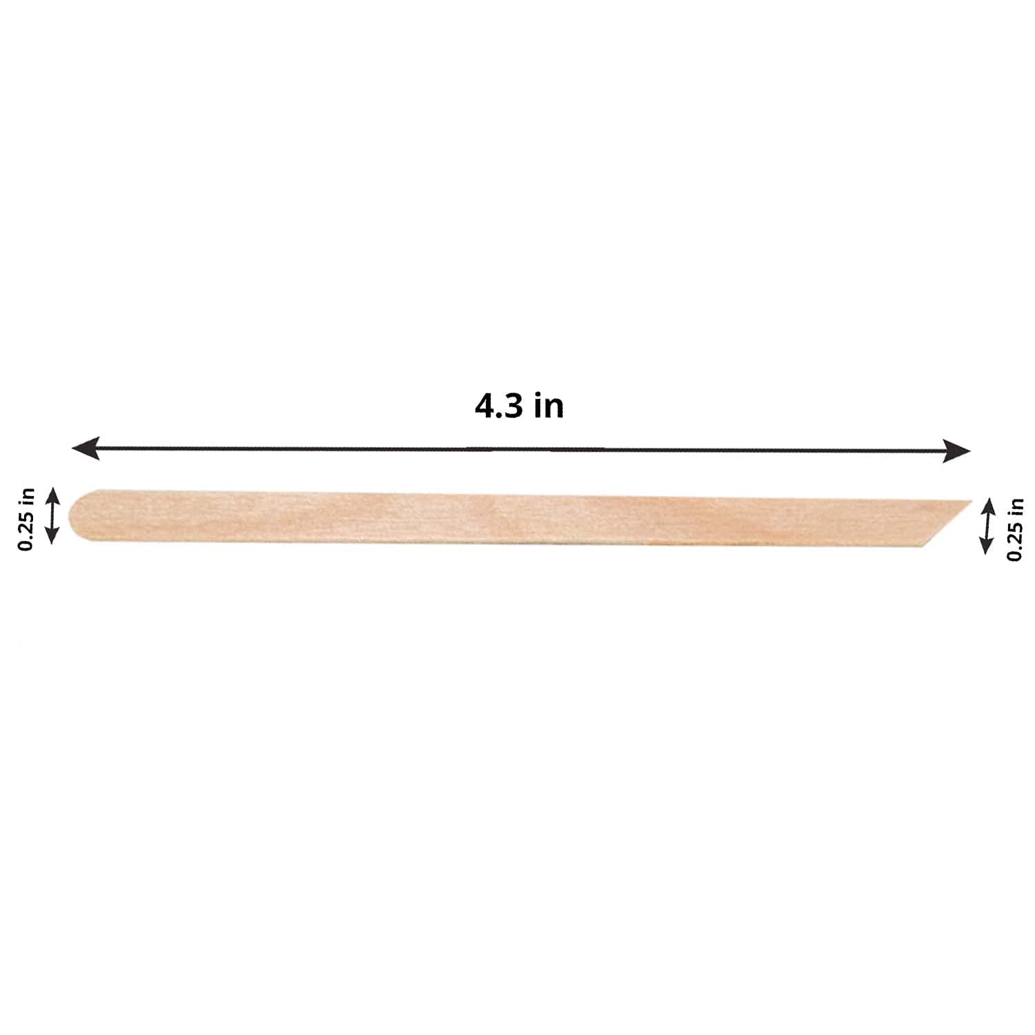 Tachibelle birch-wood sticks with a smooth surface for comfortable waxing sessions.