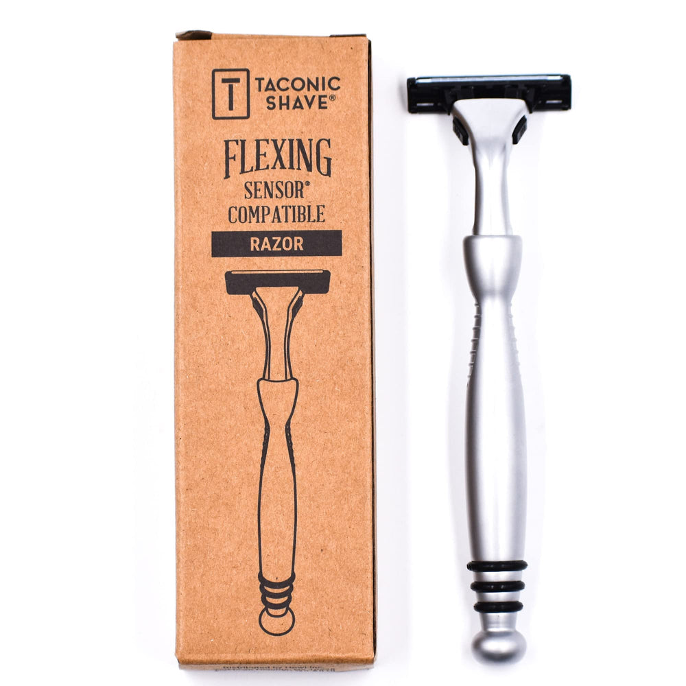 Taconic Shave preloaded blade included for quick start.