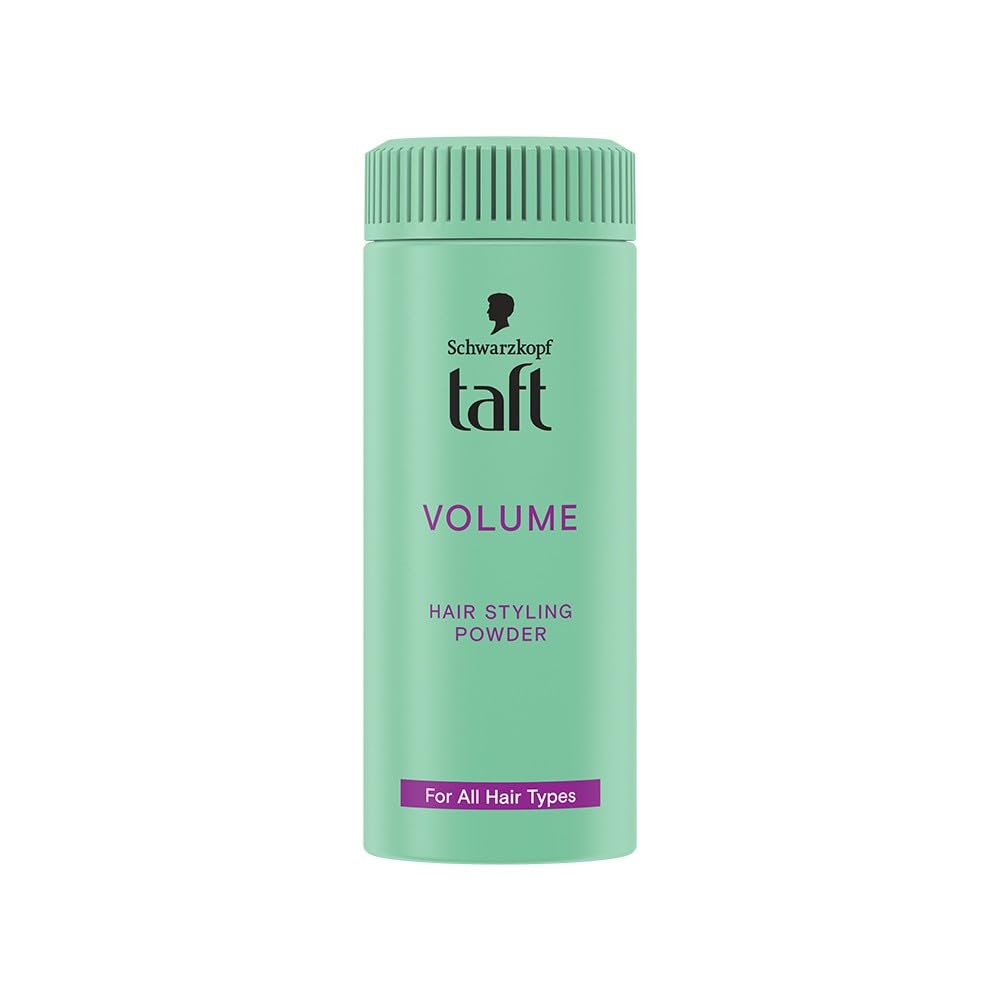 TAFT Instant Powder True Volume packaging showing compact 10g can for on-the-go texture.