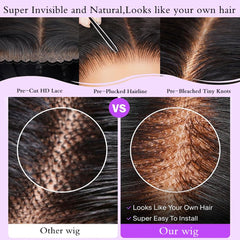 Tahikie 250% density Burmese curly wig delivers full, fluffy volume without bulk.