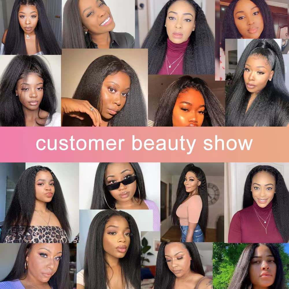 Tahikie natural black wefts showcasing seamless hair integration.