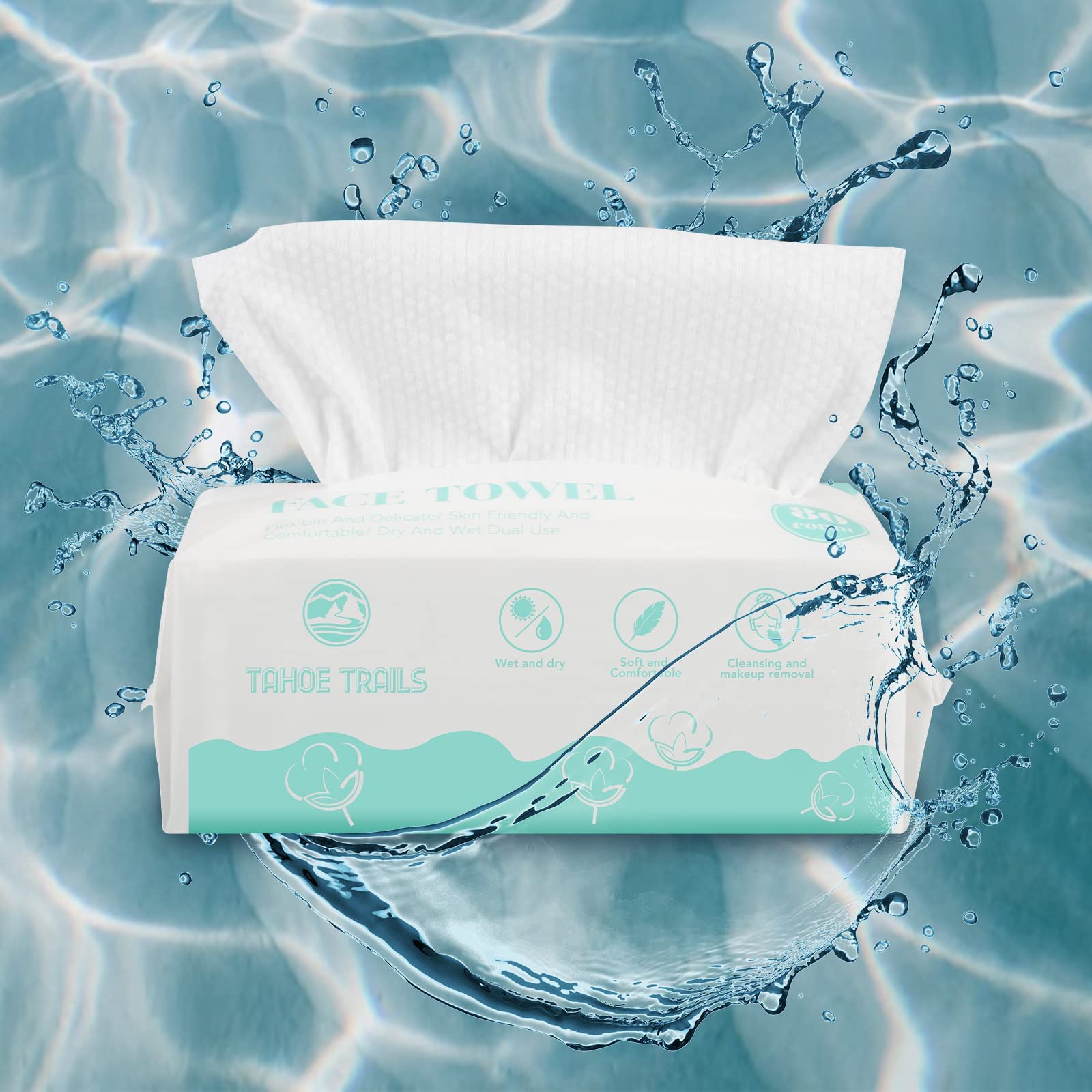 Tahoe Trails multi-use towel suitable for kitchen and car cleaning.