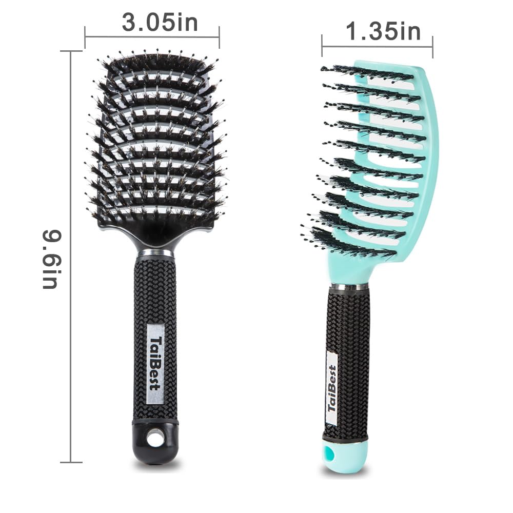 TaiBest detangler stored using handle magnet for easy storage