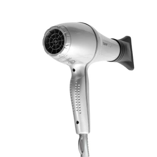 Taiff Style Hair Dryer IonSense Silver ionic-ceramic technology reduces frizz for smoother, shinier hair