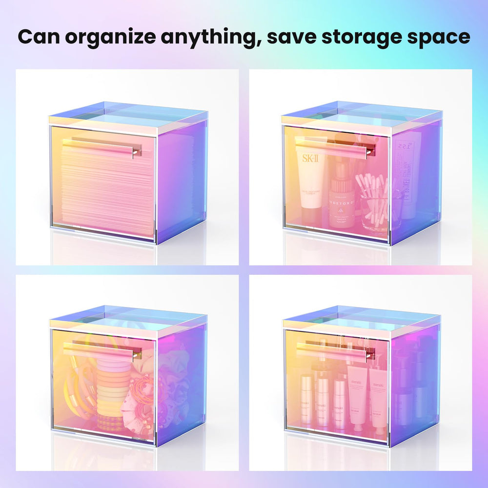 TAINESS clear acrylic material ensures visibility and easy maintenance between uses.