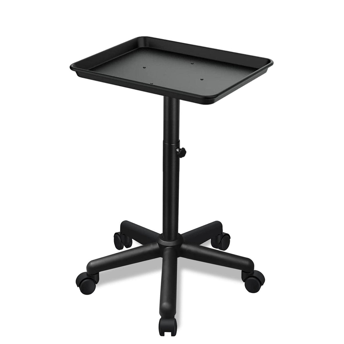 Takeashine salon tray cart adjustable height enables comfortable working at the right level