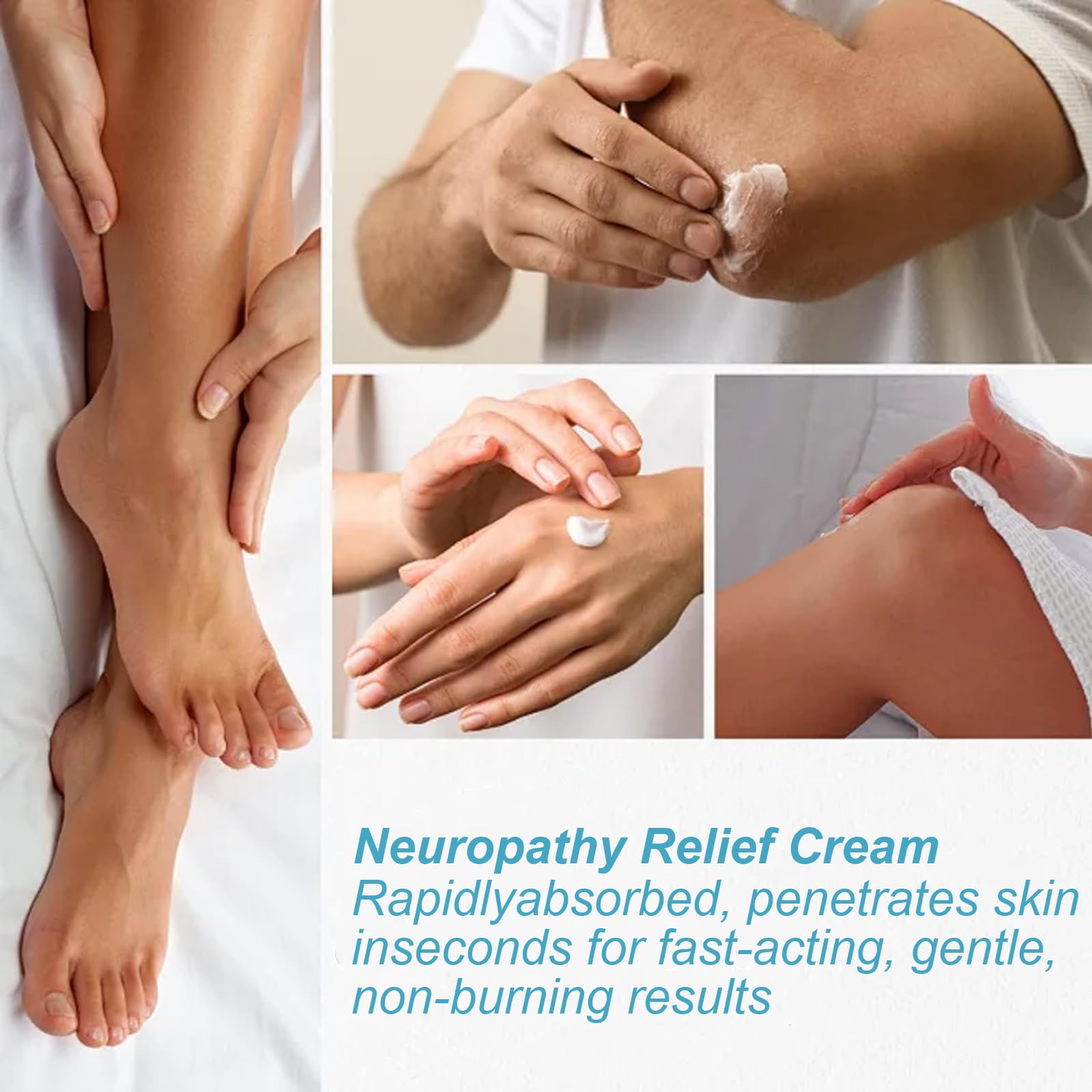TakTuqa Capsacare cream texture displayed as fast-absorbing, non-greasy application.