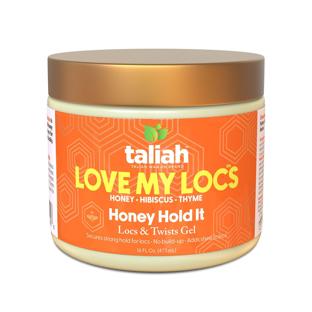 Taliah Waajid 16oz packaging on display communicates generous size and buildable hold