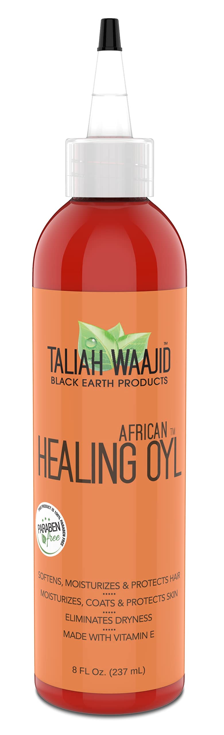 Taliah Waajid African Healing Oyl hands applying demonstrates multi-use moisture.