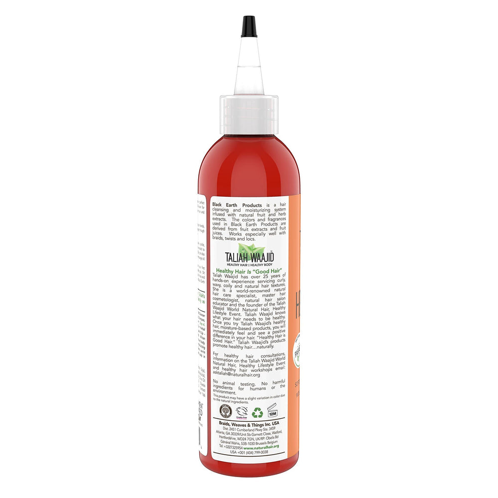 Taliah Waajid African Healing Oyl pour shows generous shine and quick absorption for dry areas.