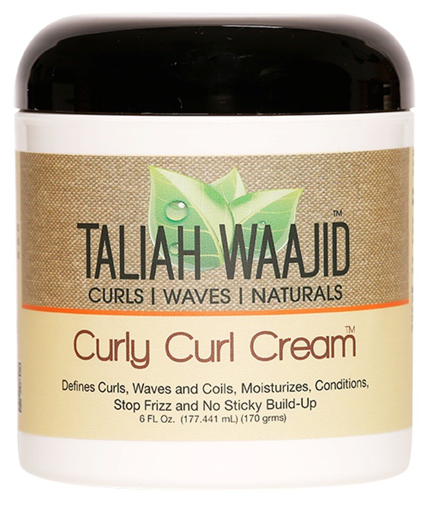Taliah Waajid Curly Curl Cream 6oz-3pack for defined curls and frizz control