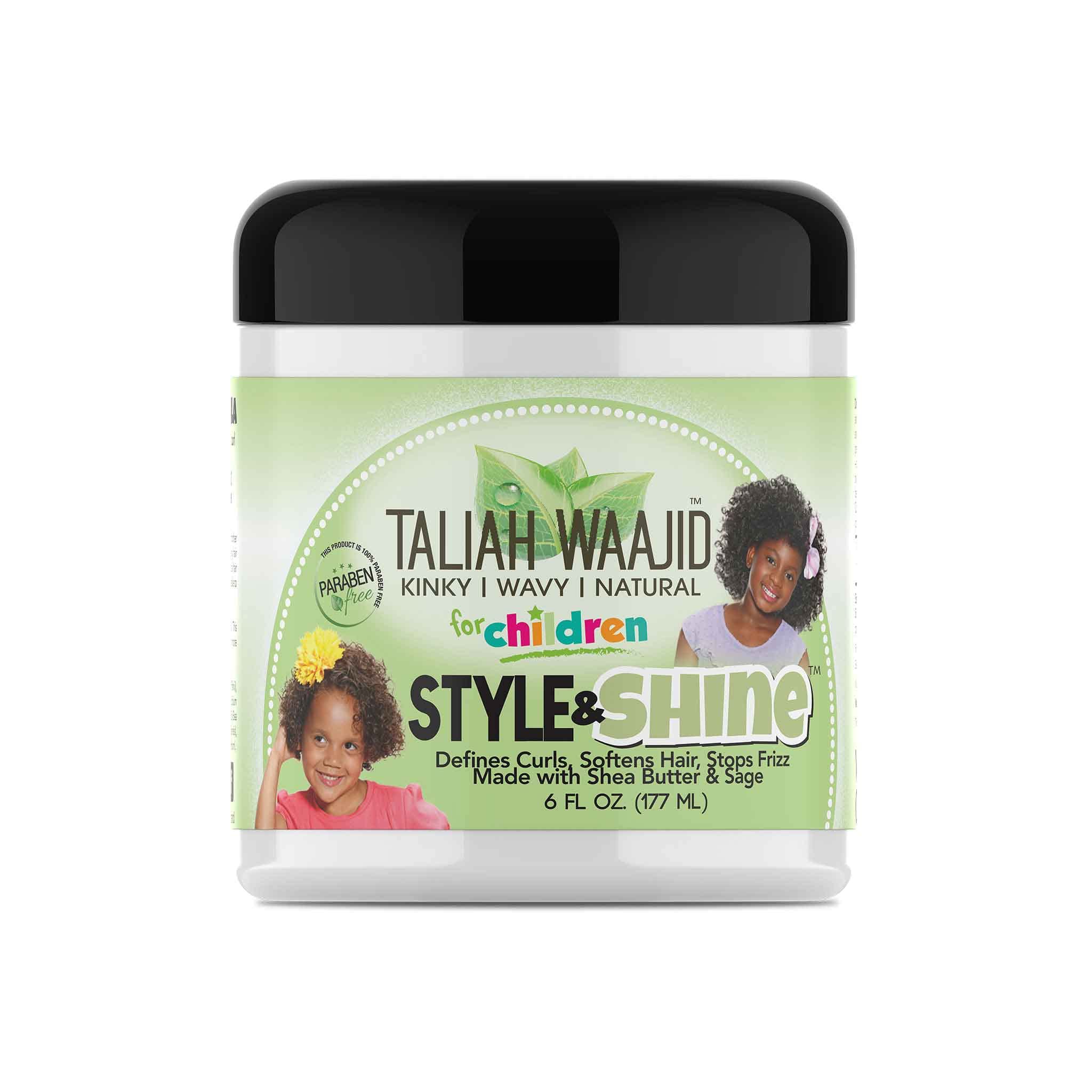 Herbal Style & Shine defines curls on natural hair with a lightweight feel