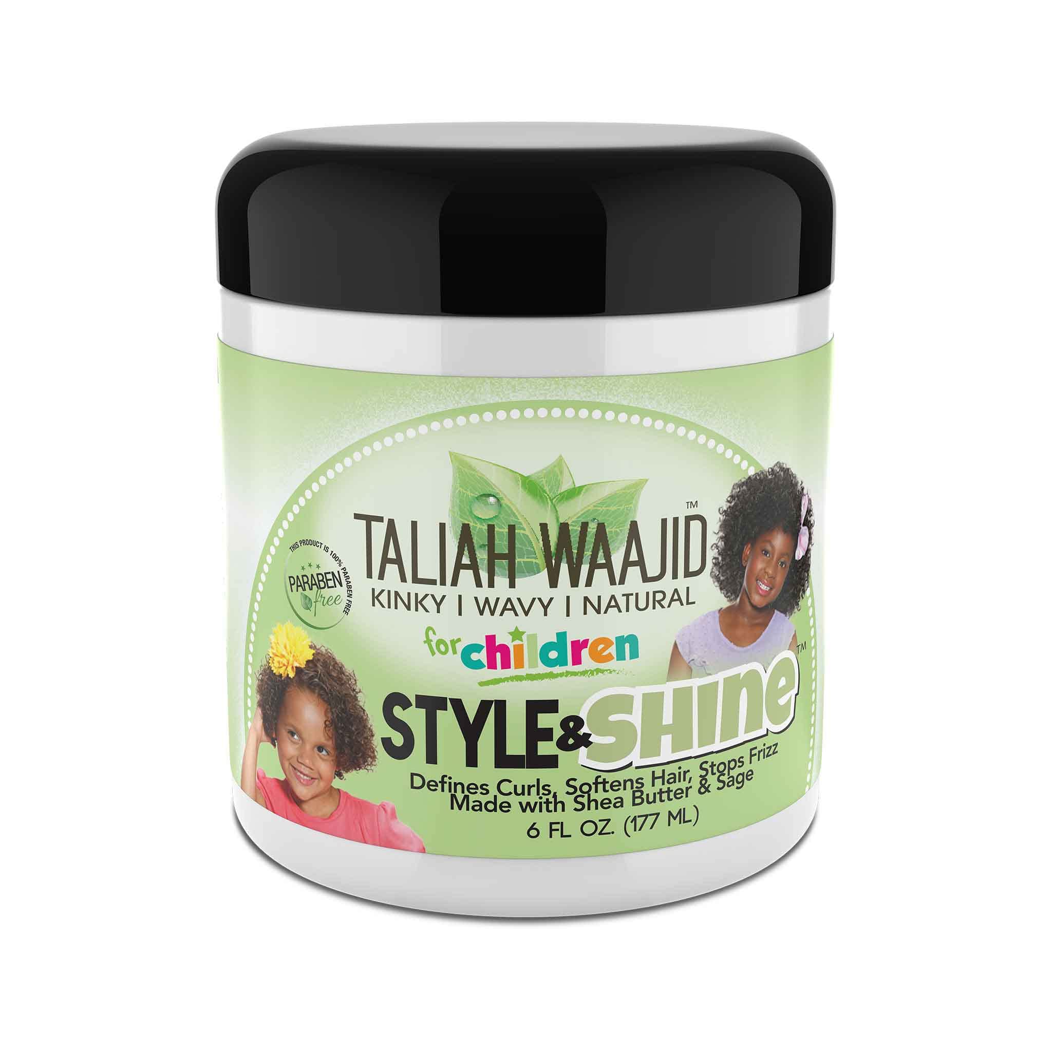 Light, moisturizing cream texture of Herbal Style & Shine shown on hair