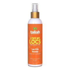 Taliah Waajid Love My Locs spray-top enables mess-free application for hydrated locs