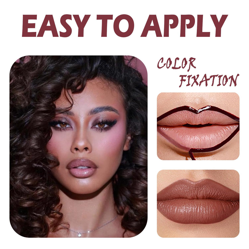 Talinzen lip stain peel-off long wear demonstrates durable color through daily activities.