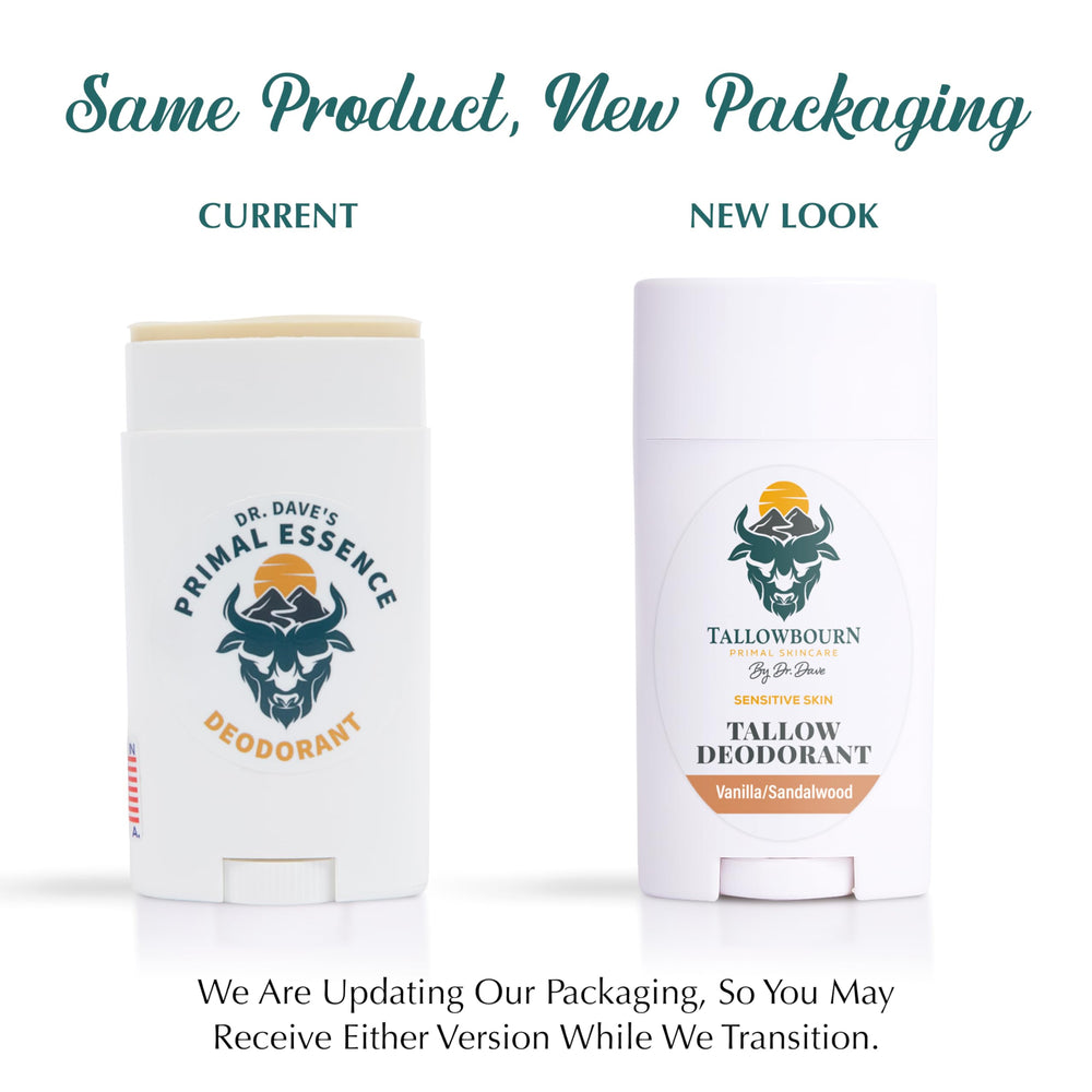 Tallowbourn Tallow Deodorant gentle for sensitive skin without irritation.