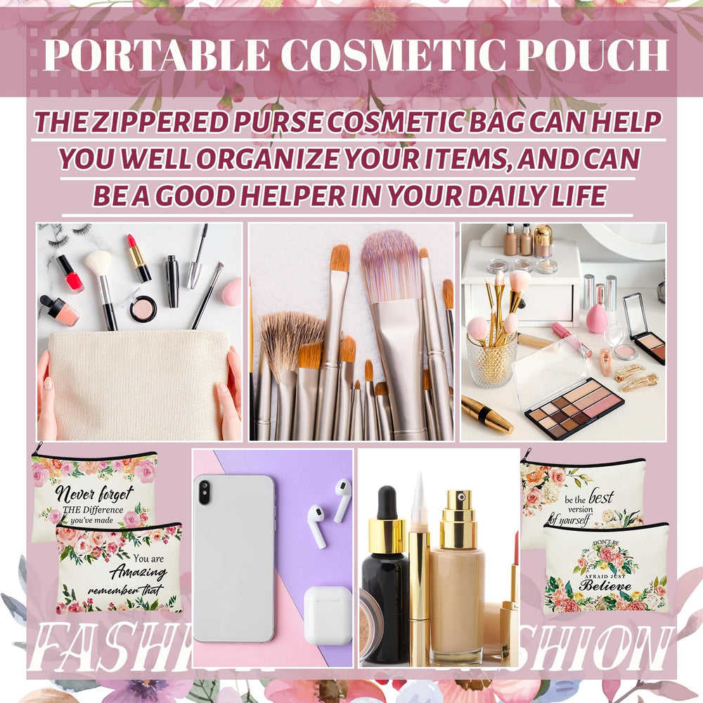 Talltalk 24-piece set offers stylish storage for makeup and travel