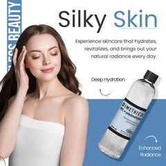 Talsen Dimethicone Oil pour demonstrates easy application and quick absorption.
