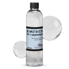 Talsen Dimethicone Oil being applied to skin for lasting moisture.