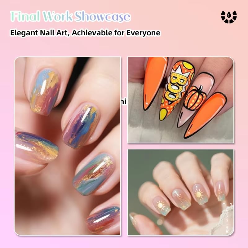 Talzpro nail art pen maintenance reminder demonstrates simple recap and troubleshooting for longevity.