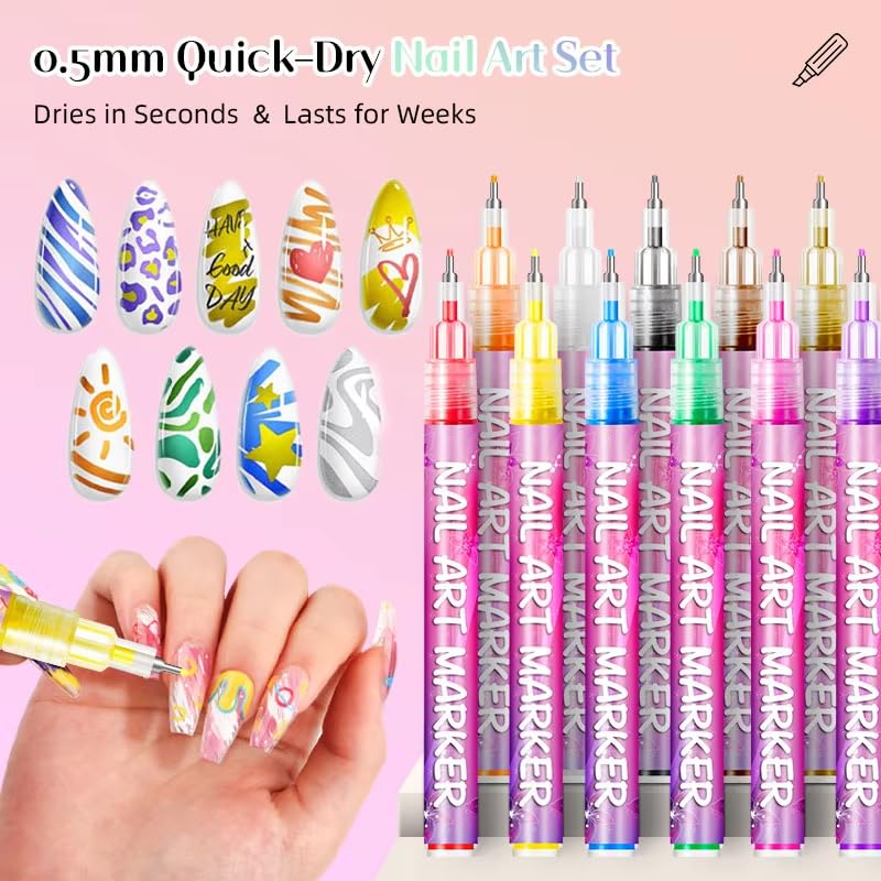 Talzpro nail art pen support response highlights reliable customer help for sizing or ink flow issues.