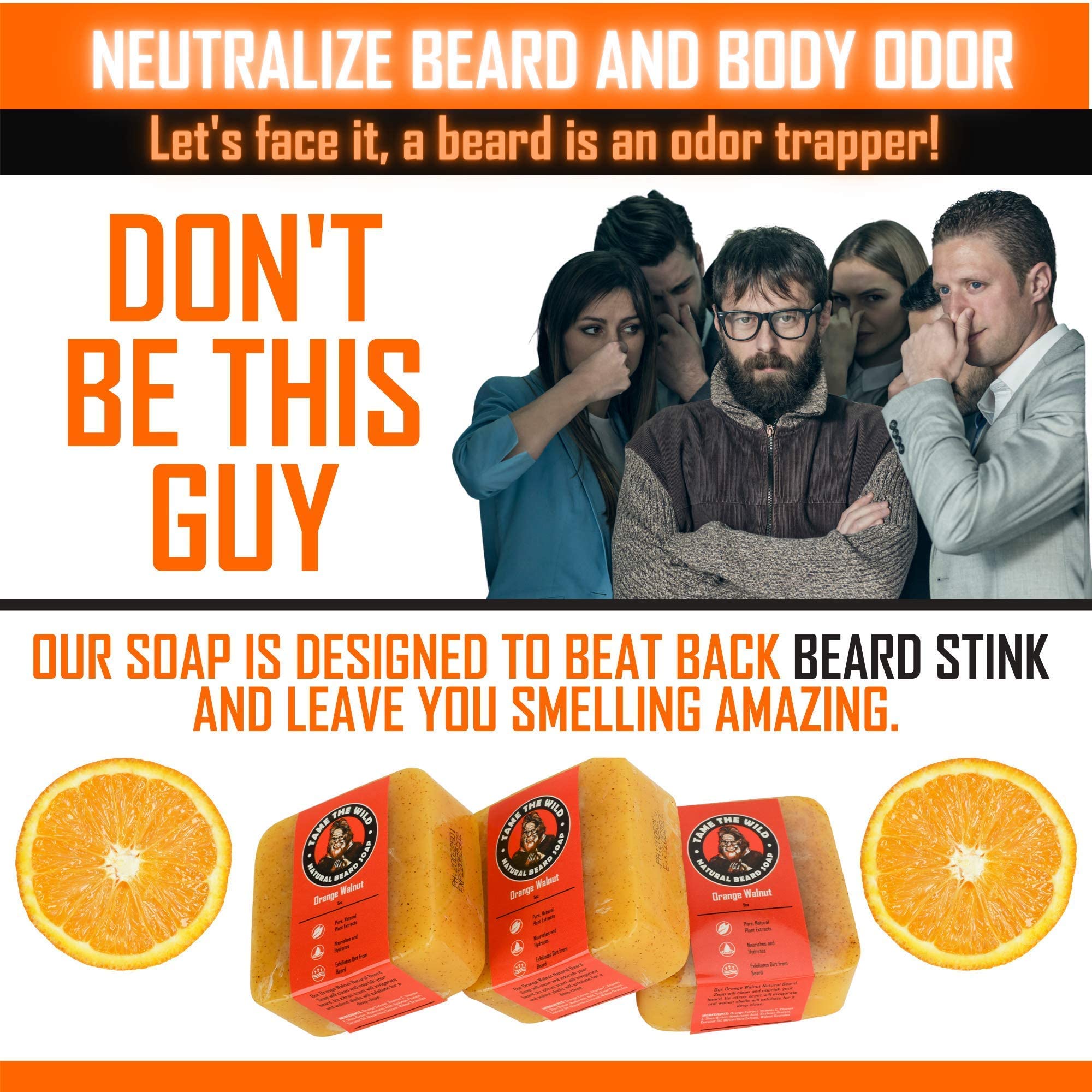 Tame The Wild orange citrus scent provides a fresh, non-overbearing aroma