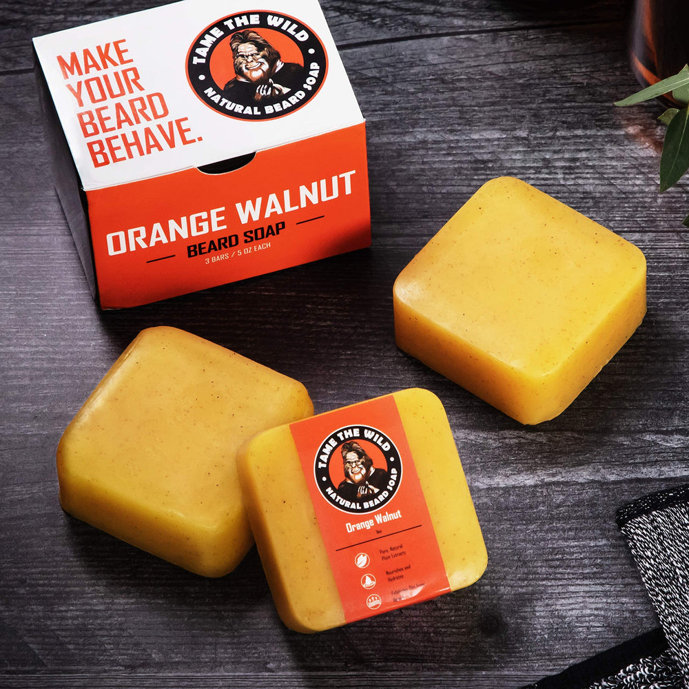 Tame The Wild beard wash with shea butter for hydration and softness