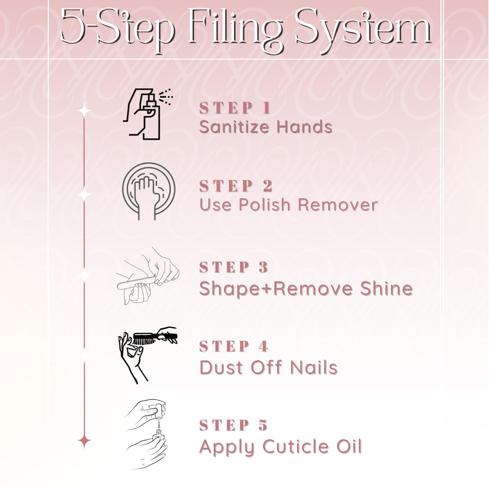 Tammy Taylor zebra stick filers shown for pro-grade nail art and sanding.