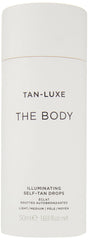 Close-up of the dropper delivering formula for precise self-tan application.