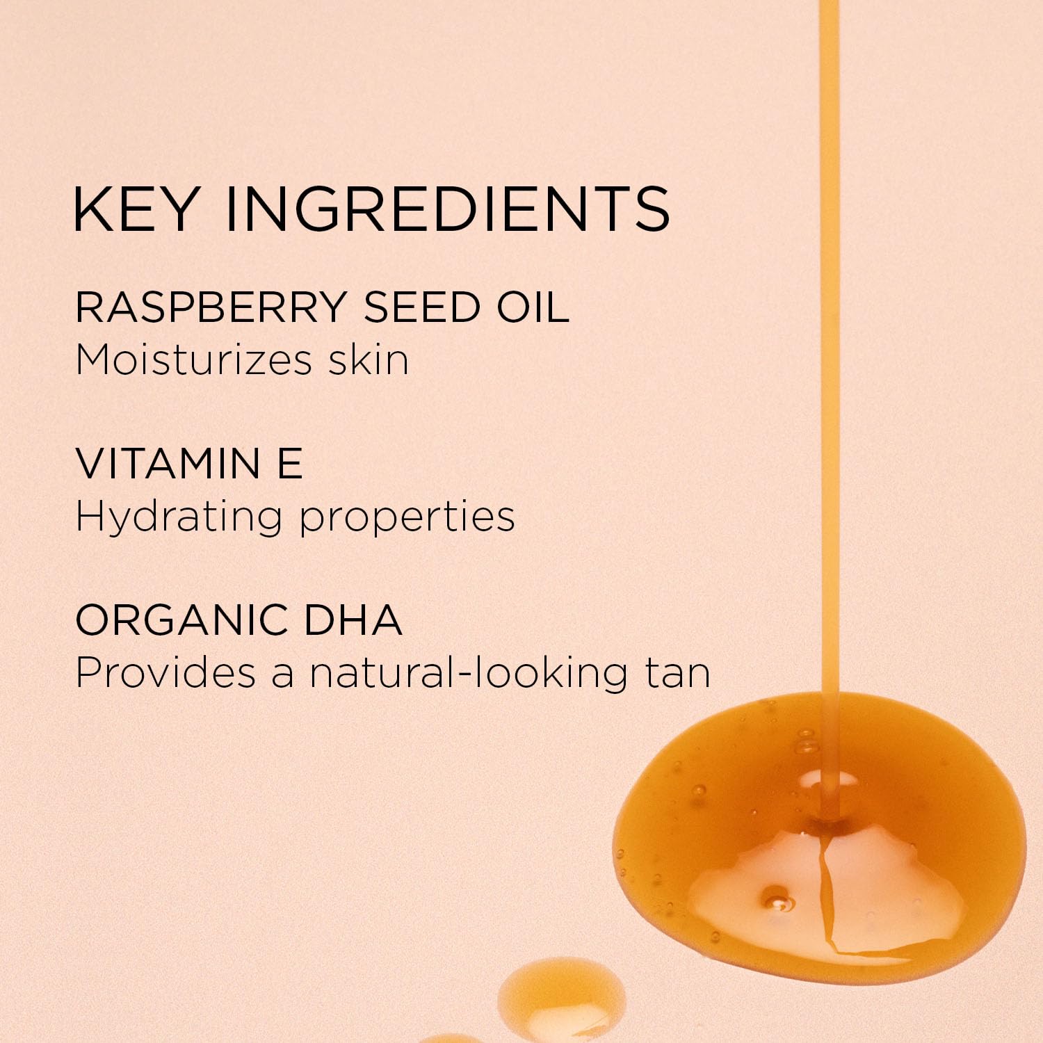 Tan-Luxe The Face Illuminating Self-Tan Drops applied to the face showing even application.