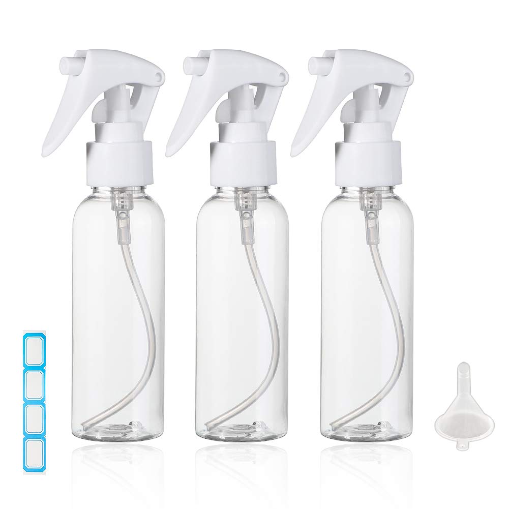 TANCANO travel-size spray bottle with portable 3.4oz design for on-the-go use.