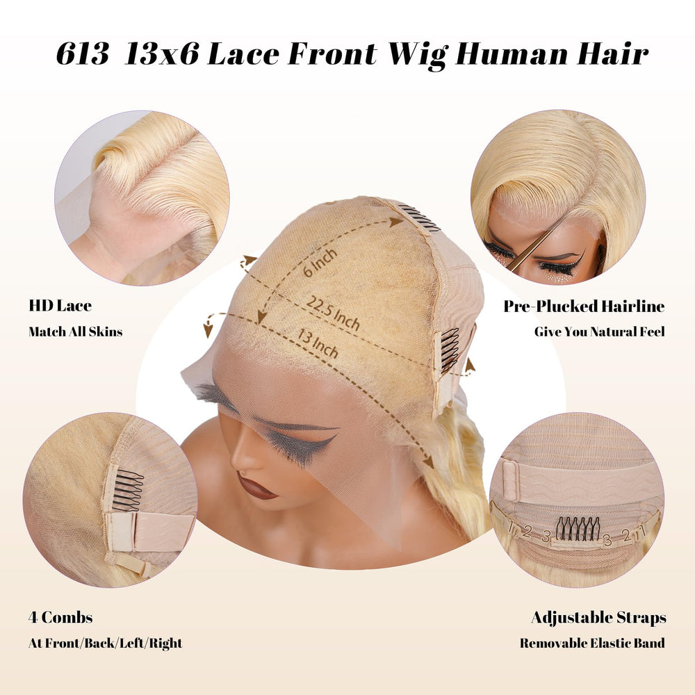 Tanduca 613 lace-front wig deeper parting highlights versatile styling options.